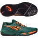 Asics Padelschuhe Gel Resolution X Padel jewel green energy orange 2026