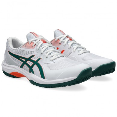 Asics Padelschuhe Game FF Padel white jewel green 2026