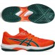 Asics Padelschuhe Game FF Padel energy orange jewel green 2026