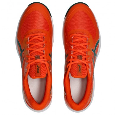 Asics Padelschuhe Game FF Padel energy orange jewel green 2026