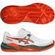 Asics Padelschuhe Gel Challenger 15 Padel weiß energy orange 2026