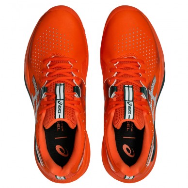 Asics Padelschuhe Gel Challenger 15 Padel energy orange jewel green 2026
