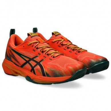 Asics Padelschuhe Sonicsmash FF energy orange dark aubergine 2026