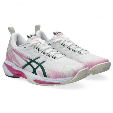 Asics Padelschuhe Sonicsmash FF white jewel green 2026
