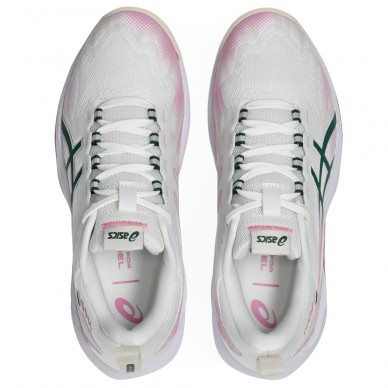 Asics Padelschuhe Sonicsmash FF white jewel green 2026