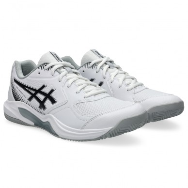 Asics Padelschuhe Gel Dedicate 9 Padel White Black 2026