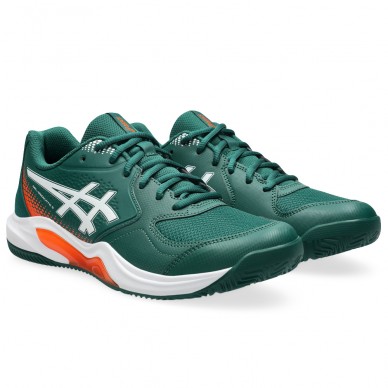Asics Padelschuhe Gel Dedicate 9 Padel jewel green white 2026
