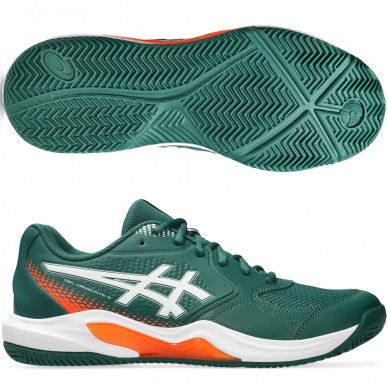 Asics Padelschuhe Gel Dedicate 9 Padel jewel green white 2026