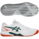 Asics Padelschuhe Gel Dedicate 9 Padel white jewel green 2026