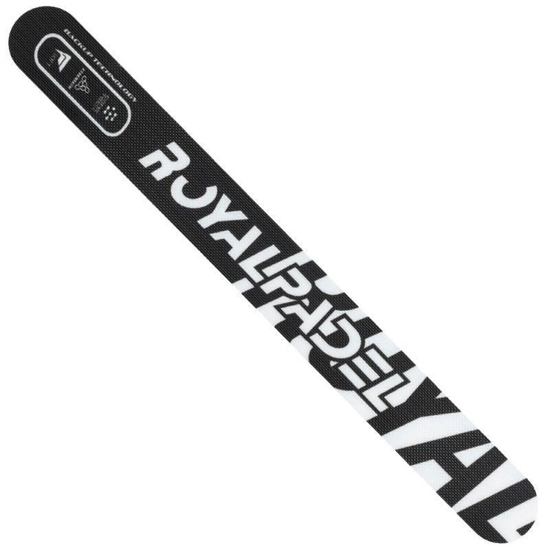Schutz Royal Padel schwarz weißes Logo