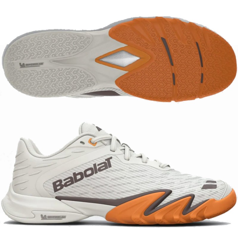 Babolat Padelschuhe Jet Premura 2 Men cream orange 2026