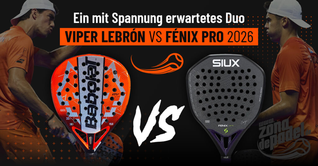 Babolat Viper JL 2026 VS Siux Fenix PRO 2026